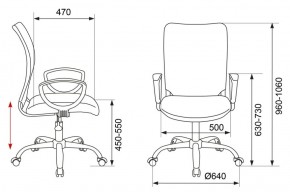 Кресло Бюрократ CH-599AXSN/32B/TW-11 черный TW-32K01 в Ревде - revda.ok-mebel.com | фото 4