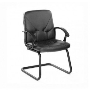 Кресло ЧИП ультра 365 (черный) на полозьях в Ревде - revda.ok-mebel.com | фото 1