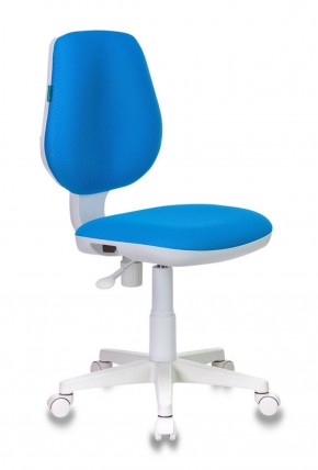 Кресло детское Бюрократ CH-W213/TW-55 голубой в Ревде - revda.ok-mebel.com | фото 1