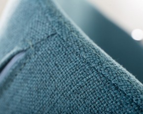 Кресло дизайнерское DOBRIN SWAN, синяя ткань IF6, золотое основание в Ревде - revda.ok-mebel.com | фото 8