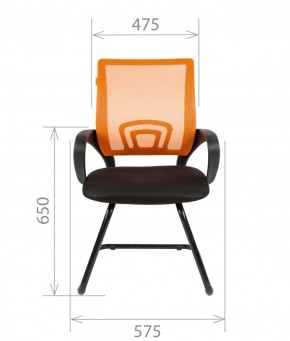 Кресло для оператора CHAIRMAN 696 V (ткань TW-11/сетка TW-01) в Ревде - revda.ok-mebel.com | фото 5