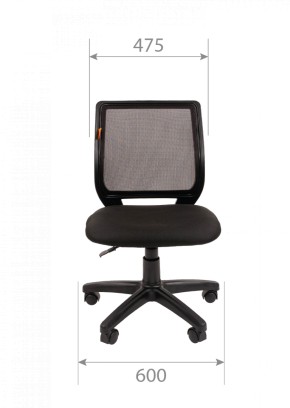 Кресло для оператора CHAIRMAN 699 Б/Л (ткань стандарт/сетка TW-66) в Ревде - revda.ok-mebel.com | фото 6