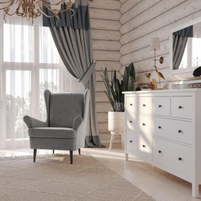 Кресло для отдыха Вало серый, ткань рогожка в Ревде - revda.ok-mebel.com | фото 2