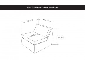 Кресло для отдыха Йоки тёмно-зелёный, ткань рогожка в Ревде - revda.ok-mebel.com | фото 3