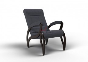 Кресло для отдыха Зельден 20-Т-ГР (ткань/венге) ГРАФИТ в Ревде - revda.ok-mebel.com | фото