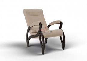 Кресло для отдыха Зельден 20-Т-П (ткань/венге) ПЕСОК в Ревде - revda.ok-mebel.com | фото 1
