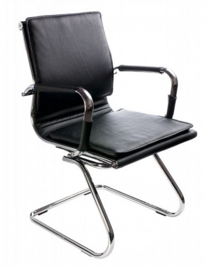 Кресло для посетителя Бюрократ CH-993-Low-V/Black на черный в Ревде - revda.ok-mebel.com | фото