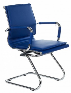 Кресло для посетителя Бюрократ CH-993-Low-V/blue синий в Ревде - revda.ok-mebel.com | фото