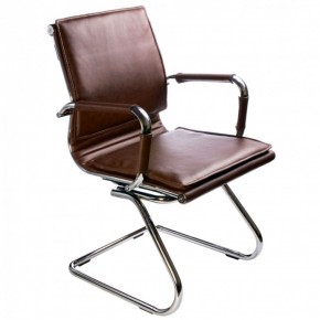 Кресло для посетителя Бюрократ CH-993-Low-V/Brown коричневый в Ревде - revda.ok-mebel.com | фото