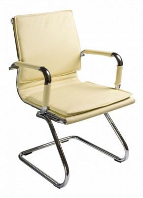 Кресло для посетителя Бюрократ CH-993-Low-V/Ivory слоновая кость в Ревде - revda.ok-mebel.com | фото