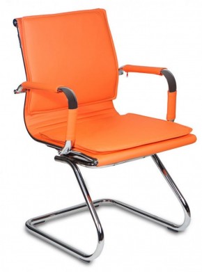 Кресло для посетителя Бюрократ CH-993-Low-V/orange оранжевый в Ревде - revda.ok-mebel.com | фото 1