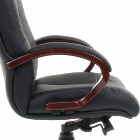 Кресло для руководителя Chairman 421 черный/орех темный, черный в Ревде - revda.ok-mebel.com | фото 5
