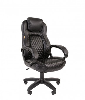 Кресло для руководителя  CHAIRMAN 432 (Экокожа черная) в Ревде - revda.ok-mebel.com | фото 1