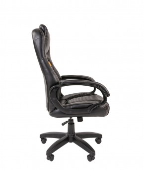 Кресло для руководителя  CHAIRMAN 432 (Экокожа черная) в Ревде - revda.ok-mebel.com | фото 3