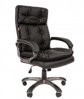 Кресло для руководителя  CHAIRMAN 442 (экокожа черная) в Ревде - revda.ok-mebel.com | фото 2