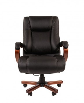 Кресло для руководителя CHAIRMAN  503 (Кожа) Черное в Ревде - revda.ok-mebel.com | фото 1