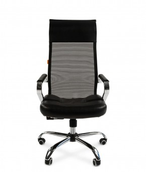 Кресло для руководителя CHAIRMAN 700 (Сетка) Черное в Ревде - revda.ok-mebel.com | фото 2