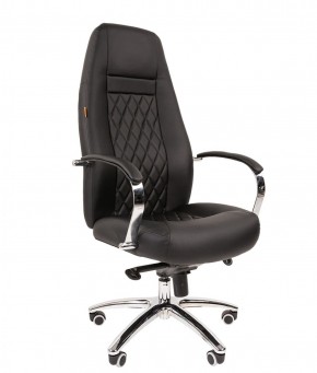 Кресло для руководителя CHAIRMAN 950 (Экокожа) Черное в Ревде - revda.ok-mebel.com | фото