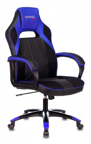 Кресло игровое Бюрократ VIKING 2 AERO BLUE черный/синий в Ревде - revda.ok-mebel.com | фото