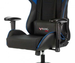 Кресло игровое Бюрократ VIKING 4 AERO BLUE черный/синий в Ревде - revda.ok-mebel.com | фото 5