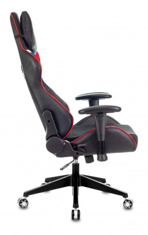 Кресло игровое Бюрократ VIKING 4 AERO RUS черный в Ревде - revda.ok-mebel.com | фото 2