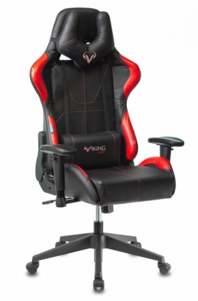 Кресло игровое Бюрократ VIKING 5 AERO RED черный/красный в Ревде - revda.ok-mebel.com | фото