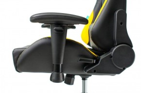 Кресло игровое Бюрократ VIKING 5 AERO YELLOW черный/желтый в Ревде - revda.ok-mebel.com | фото 5