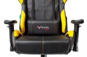 Кресло игровое Бюрократ VIKING 5 AERO YELLOW черный/желтый в Ревде - revda.ok-mebel.com | фото 7