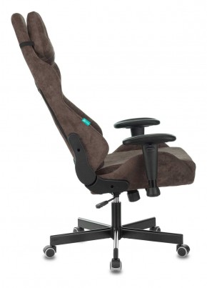 Кресло игровое Бюрократ VIKING KNIGHT LT10 FABRIC коричневый в Ревде - revda.ok-mebel.com | фото 2