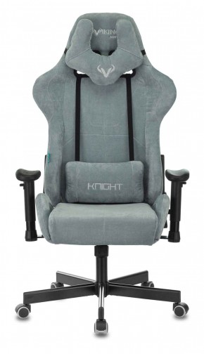 Кресло игровое Бюрократ VIKING KNIGHT LT28 FABRIC серо-голубой в Ревде - revda.ok-mebel.com | фото 3