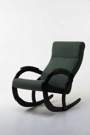 Кресло-качалка КОРСИКА 34-Т-AG (зеленый) в Ревде - revda.ok-mebel.com | фото 1