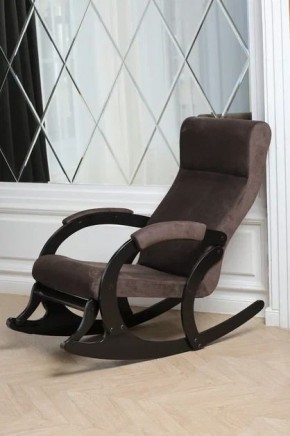 Кресло-качалка МАРСЕЛЬ 33-Т-AC (кофе) в Ревде - revda.ok-mebel.com | фото 4