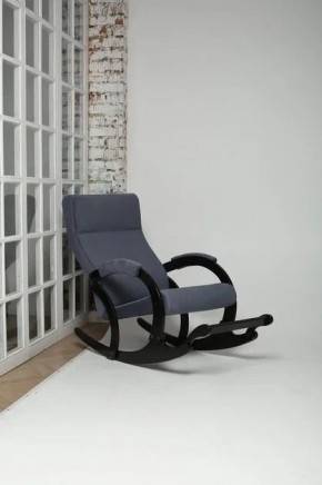 Кресло-качалка МАРСЕЛЬ 33-Т-AN (темно-синий) в Ревде - revda.ok-mebel.com | фото 3