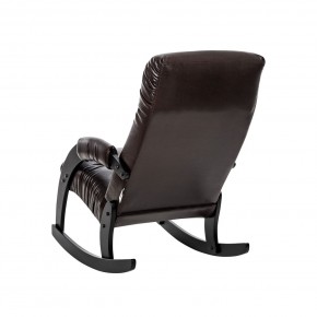 Кресло-качалка Модель 67 Венге, к/з Vegas Lite Amber в Ревде - revda.ok-mebel.com | фото 4
