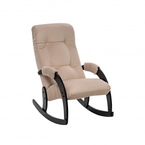 Кресло-качалка Модель 67 Венге, ткань V 18 в Ревде - revda.ok-mebel.com | фото 2