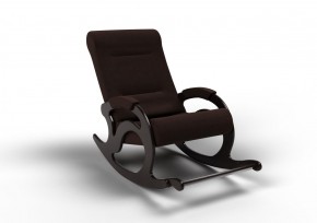 Кресло-качалка Тироль 12-Т-ГР (ткань/венге) ГРАФИТ в Ревде - revda.ok-mebel.com | фото 1