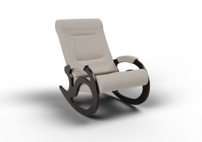 Кресло-качалка Вилла 11-Т-ГР (ткань/венге) ГРАФИТ в Ревде - revda.ok-mebel.com | фото 1