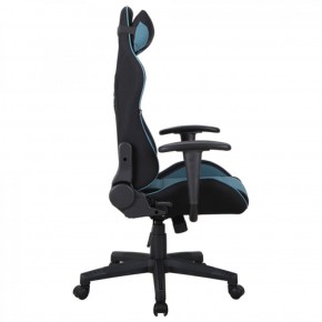 Кресло компьютерное BRABIX "GT Racer GM-100" (черное/голубое) 531818 в Ревде - revda.ok-mebel.com | фото 3