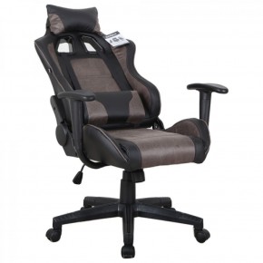 Кресло компьютерное BRABIX "GT Racer GM-100" (черное/коричневое) 531819 в Ревде - revda.ok-mebel.com | фото 4