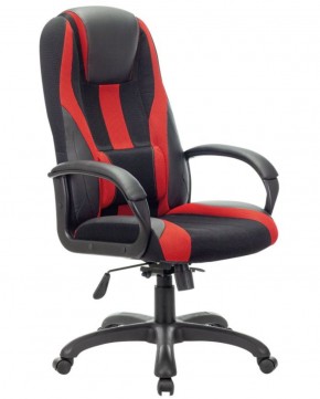 Кресло компьютерное BRABIX PREMIUM "Rapid GM-102" (экокожа/ткань, черное/красное) 532107 в Ревде - revda.ok-mebel.com | фото