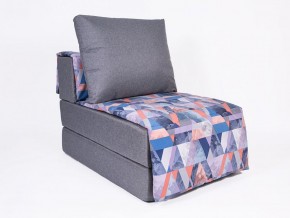 Кресло-кровать бескаркасное Харви (серый-сноу деним) в Ревде - revda.ok-mebel.com | фото