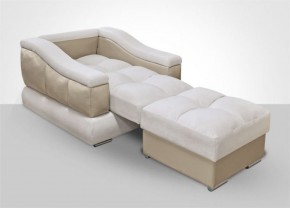 Кресло-кровать + Пуф Голливуд (ткань до 300) НПБ в Ревде - revda.ok-mebel.com | фото 4