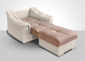 Кресло-кровать + Пуф Кристалл (ткань до 300) НПБ в Ревде - revda.ok-mebel.com | фото 3