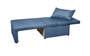 Кресло-кровать Милена (синий) Велюр в Ревде - revda.ok-mebel.com | фото 4