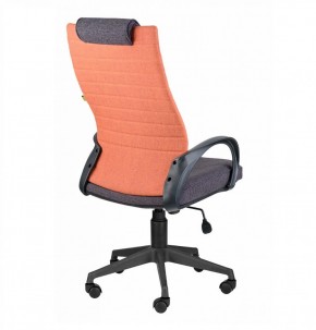 Кресло Квест HOME (Ткань КФ-28/КФ-13) оранжевый-сливовый в Ревде - revda.ok-mebel.com | фото 3