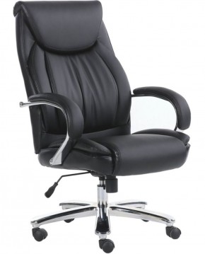 Кресло офисное BRABIX PREMIUM "Advance EX-575" (хром, экокожа, черное) 531825 в Ревде - revda.ok-mebel.com | фото 1