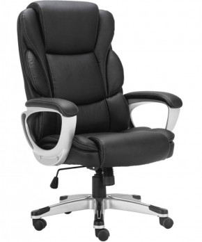 Кресло офисное BRABIX PREMIUM "Rest EX-555" (пружинный блок, экокожа, черное) 531938 в Ревде - revda.ok-mebel.com | фото 1