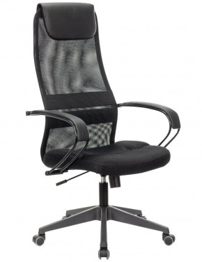 Кресло офисное BRABIX PREMIUM "Stalker EX-608 PL" (ткань-сетка/кожзам, черное) 532090 в Ревде - revda.ok-mebel.com | фото