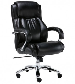 Кресло офисное BRABIX PREMIUM "Status HD-003" (хром, черное) 531821 в Ревде - revda.ok-mebel.com | фото