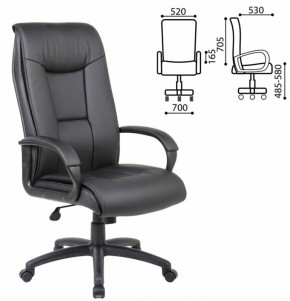 Кресло офисное BRABIX PREMIUM "Work EX-513" (экокожа, черное) 531943 в Ревде - revda.ok-mebel.com | фото 2